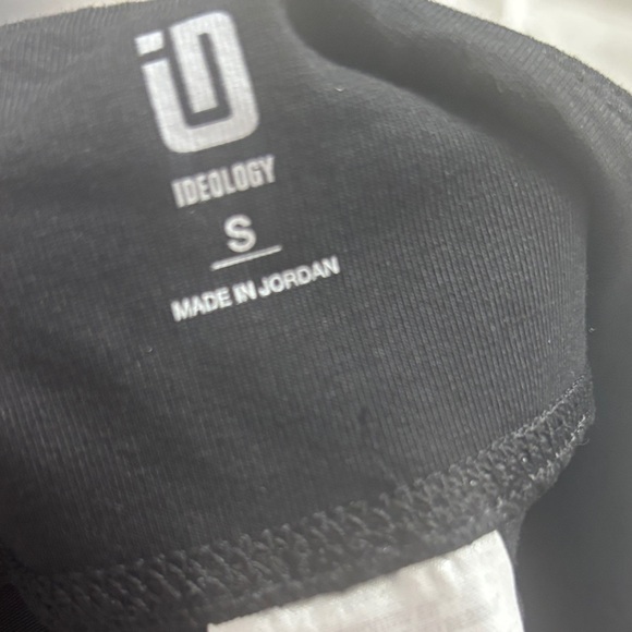 Ideology Black Cotton Spandex Blend Workout Leggings Small - Picture 4 of 5